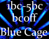 Epic Blue Cage DJ Light