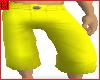 Yellow Long Shorts