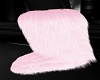 Fur Boots-Pink