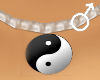 !Necklace Yin yang Male