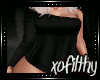 |xo| Off Shoulder Black