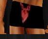 mens heart  shorts
