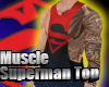 Muscle Superman top