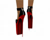Shoes Giovana Red & Blac