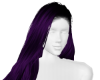 very long purple hair
