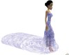 Lilac wedding dress 2