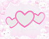 ♡ pink heart mirror!