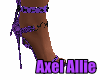 AA Purple Algola Heels