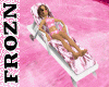 Pink Ice Pool Recliner