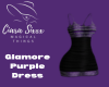 Glamore  Purple Dress