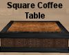 (MR) Wood & Bronze Table