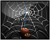 Animated Spider on Web