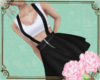 A: Black suspender dress