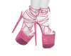 Pink Flowers/ PeonyHeels