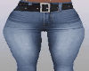 Jeans with a belt