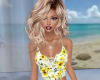 Sunflower  Lace Up Cami