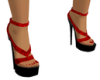 EG Red Glitter Sandals