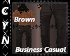 Brown Business Casual P