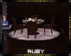 Silvia Round Fur Rug