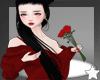 Princess & red roses