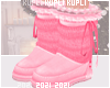 $K Cute Fur Boots