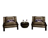 Grey Wolf Chat Chairs