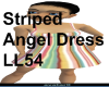 Striped Angel Dress