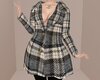 A | Plaid Trench Coat