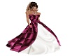 *Ney* Burgundy Silk Gown