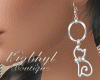 DC..Cat earrings