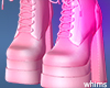 Pink Screams Boots