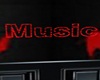 Red Music Sign