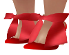 Red Bow Heels