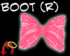 Add-a-Bow (R)Boot Pink