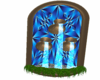 Blue Crustal/Gold Founta