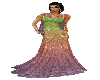 Rainbow Delight Gown