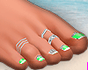 Feet v1 + Green Nails