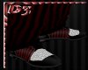 D3[Pinstriped Red]shoes