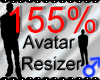 *M* Avatar Scaler 155%