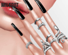 Nails $ Ring Set