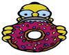 simpson donut rug.