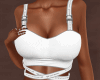 3R Gasolina top white