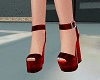 Red Christmas Heels