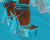 FG~ Blue Sparkle Heels