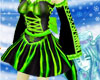 Green Lolita Rave Dress