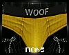 ~Yellow Woof Briefs~
