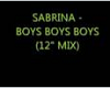 Sabrina - Boys Boys Boys