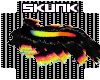 !S! Rainbow Skunk Tail