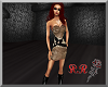 snakeskin dress