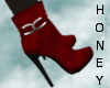 *h* Hope Boots Red